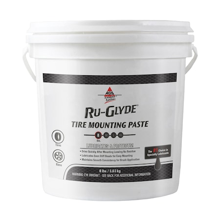 Ags Ru-Glyde Tire Mounting Paste, 8 lb, Pail RGP-8